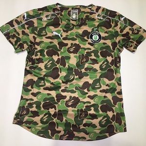 Bape Puma Soccer Jersey